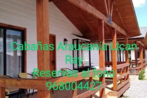 Cabañas Araucania Lican Ray