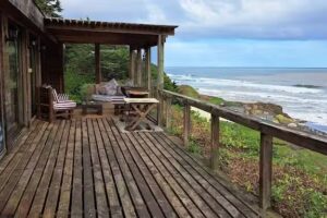 la casa en la playa